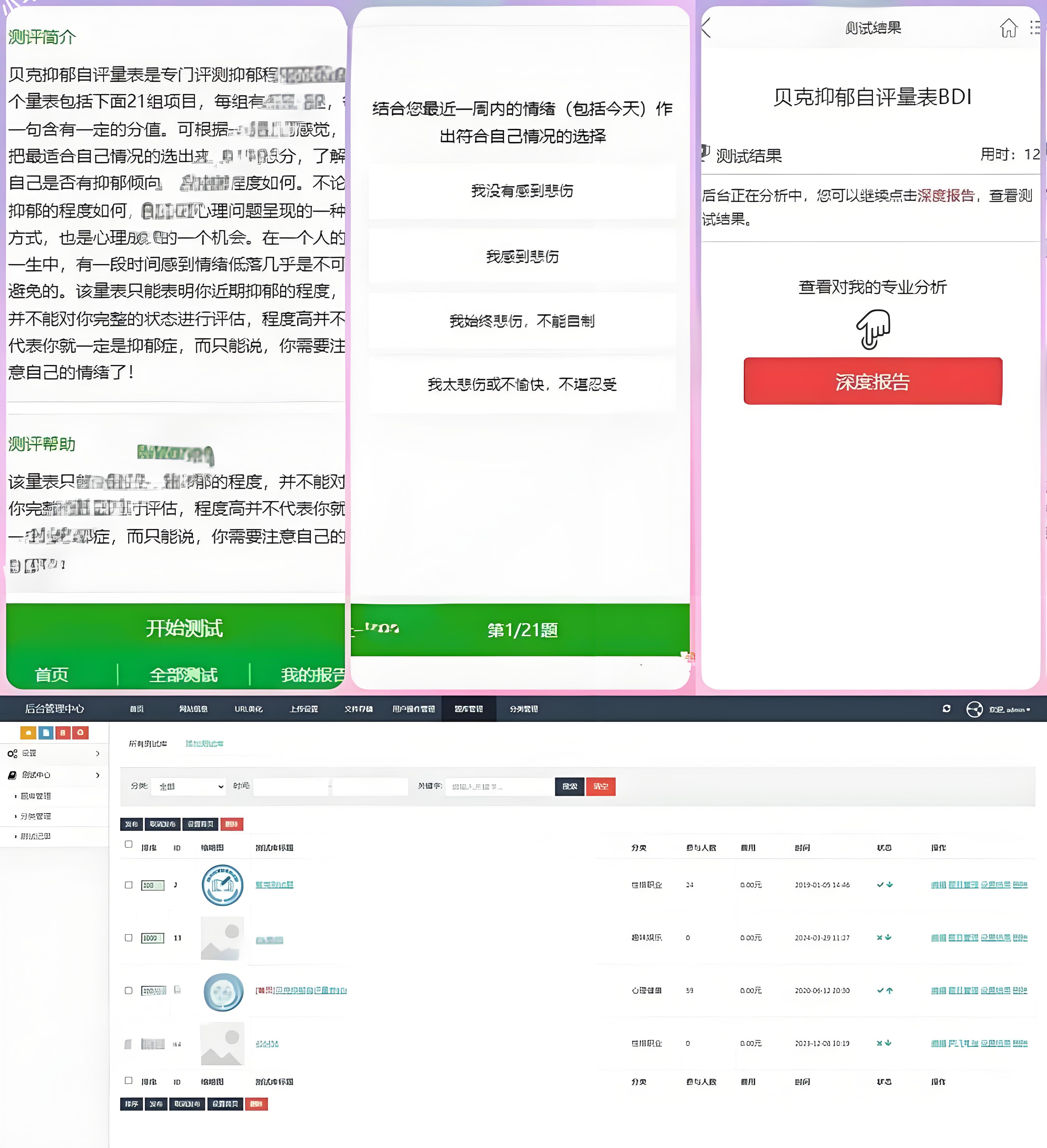 心理测试网站开发：付费H5源码与测评系统解决方案-梦云博客